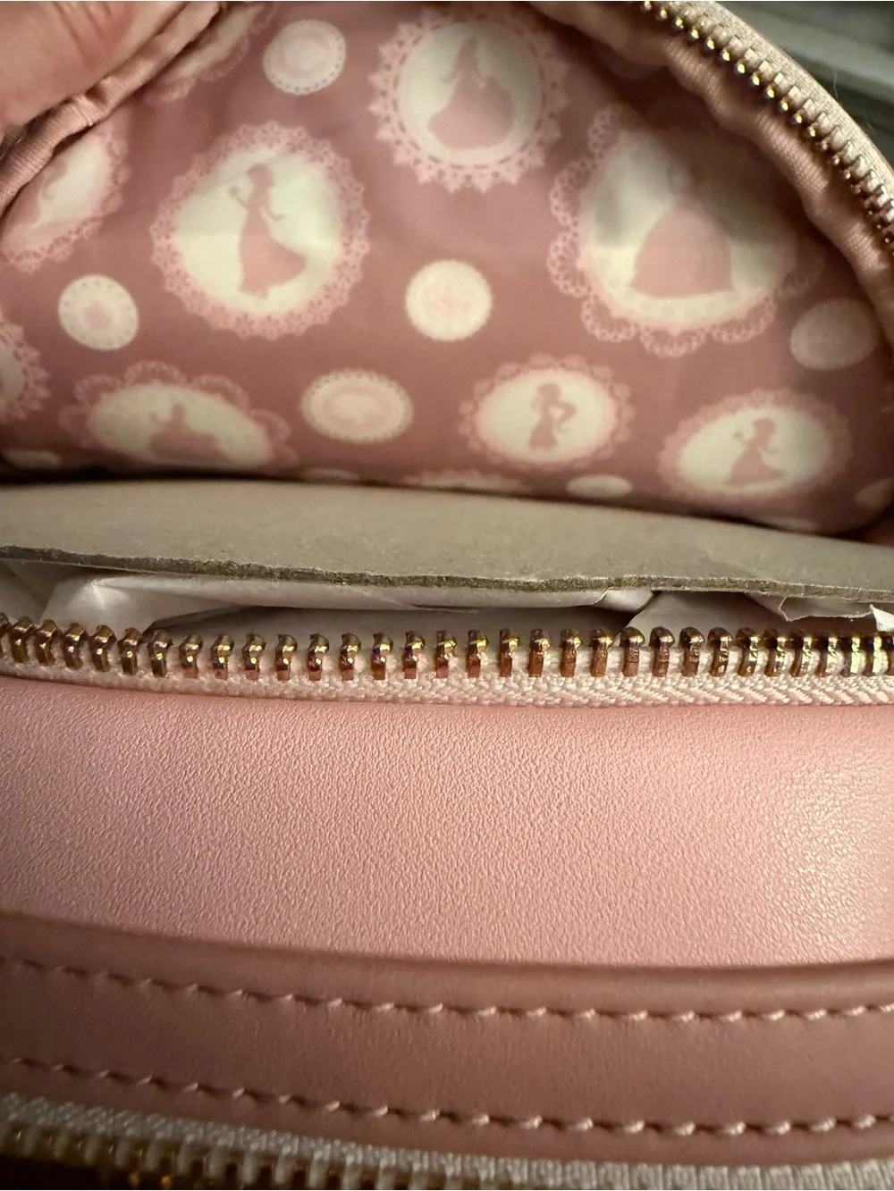 Loungefly Pink Disney Princess Floral Mini Backpack
